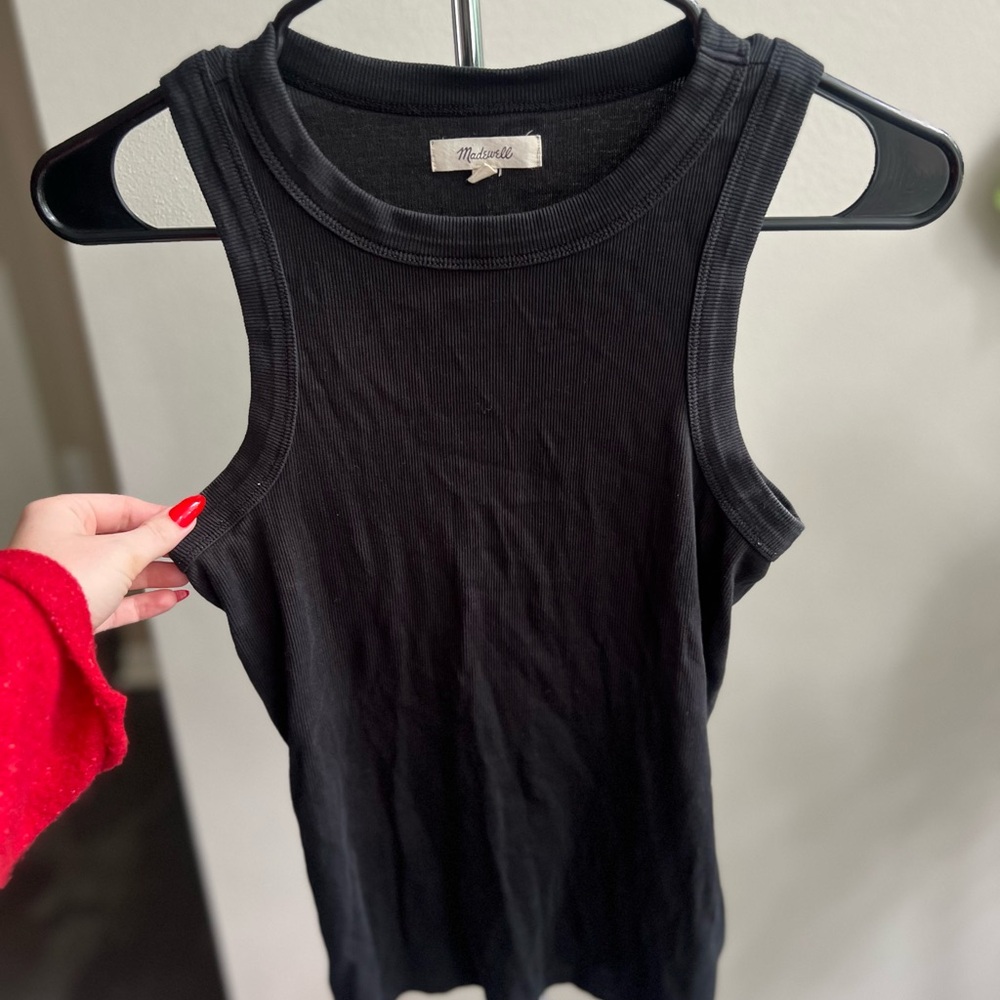 Madewell Black Tank Top